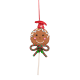 Ornament Ginger Lollipop 20cm - Gingergread Town Red And Brown - Goodwill GOODWILL GWKL60411