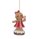 Gingerbread Boy or Girl Ornament 12cm - Gingerbread Town Brown And Red - Goodwill GOODWILL GWMC38356