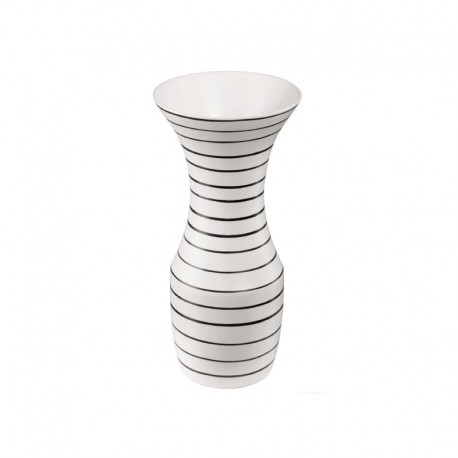 Vase With Stripes 35Cm - Okapi Glossy White - Asa Selection ASA SELECTION ASA70024060