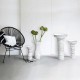 Vase With Stripes 35Cm - Okapi Glossy White - Asa Selection ASA SELECTION ASA70024060