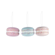 Ornamento Macaron Granulado 16,5cm - Cotton Candy Carnival Azul E Rosa - Goodwill GOODWILL GWTR19065