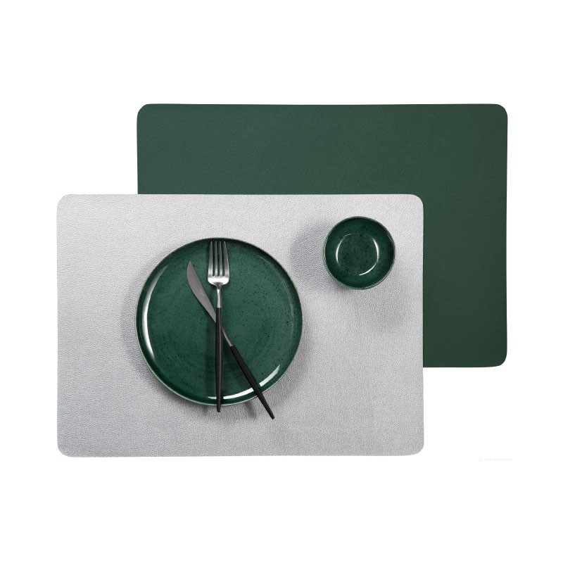 Placemat Leder Green Asa Selection