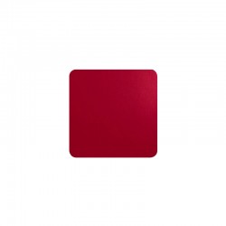 Conjunto de 4 Bases para Copos - Leder Vermelho - Asa Selection