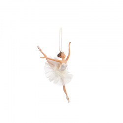 Swan Lake Ballerina Ornament 19cm - Snow White - Goodwill GOODWILL GWTR23273