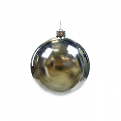 Bola con Brillante Plateado 30cm - Display Balls Plateado Brilliante - Goodwill GOODWILL GWUG60075