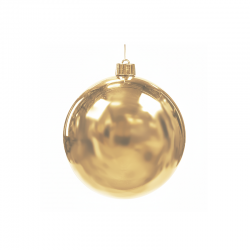 Bola com Dourado Brilhante 30cm - Display Balls - Goodwill GOODWILL GWUG60078
