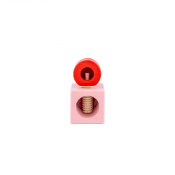 Nutcracker Pink and Red - Twergi - Alessi