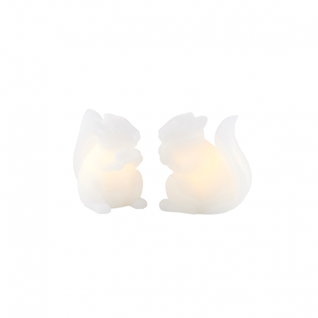 Set of 2 Squirrels in Led White - Evelyn - Sirius SIRIUS SR13300