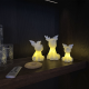 Set of 2 Reindeer Wax Led White - Naja - Sirius SIRIUS SR13358