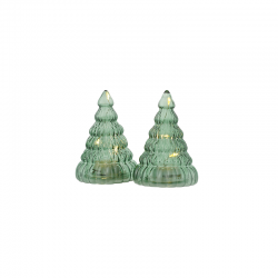 Juego de 2 Árboles de Navidad Verde - Lucy - Sirius SIRIUS SR37510