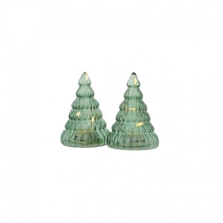 Set of 2 Christmas Tree Green - Lucy - Sirius SIRIUS SR37510