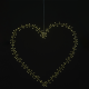 Corazón Decorativo de Navidad 140 Leds - Liva Dorado - Sirius SIRIUS SR51251