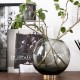 Vase With Stand Ø10Cm - Globe Black And Gold - Aytm AYTM AYT500420050010