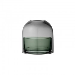 Lantern For Tealight Ø10cm - Tota Black And Forest - Aytm AYTM AYT500889001010