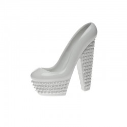 Deco Diva Shoe - Spikes Bright White - Byfly BYFLY BY0013