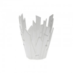 Vase Medium Broken - Crystal Bright White - Byfly