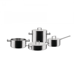 Set of 7 Pieces - Convivio Steel - Alessi