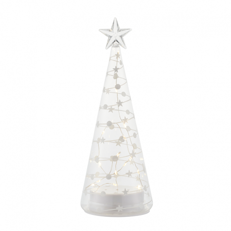 Christmas Tree 26cm Transparent and White - Sweet - Sirius SIRIUS SR67080
