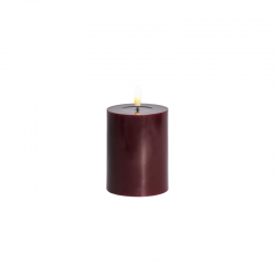 Vela Recarregável Led 10cm Bordeaux - Sille - Sirius SIRIUS SR80922