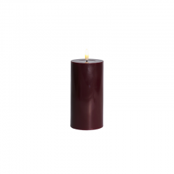 Rechargeable Led Candle 15cm Bordeaux - Sille - Sirius SIRIUS SR80923