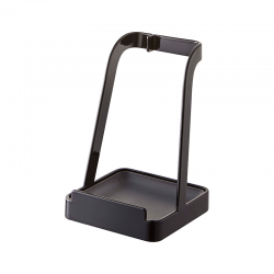 Ladle and Pot Lid Stand Black - Tower - Yamazaki