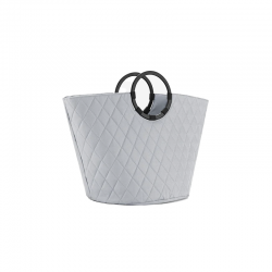 Bolsa para Ropa Sucia con Asas Rombo Gris Claro - Loophome - Reisenthel