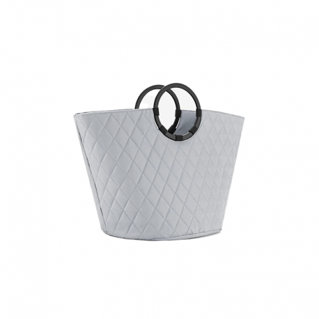 Bolsa para Ropa Sucia con Asas Rombo Gris Claro - Loophome - Reisenthel REISENTHEL RTLVR7062