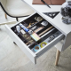 Extendable Drawer Organizer with Slide Black - Tower - Yamazaki YAMAZAKI YMZ3442