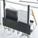 Under-Desk Cable & Router Organizer Black - Smart - Yamazaki YAMAZAKI YMZ5462