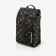 Shopping Trolley with Roll-Top Bag Dots - Citycruiser Black - Reisenthel REISENTHEL RTLMJ7009