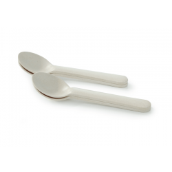 Set 4 Spoons White - Bambino - Biobu