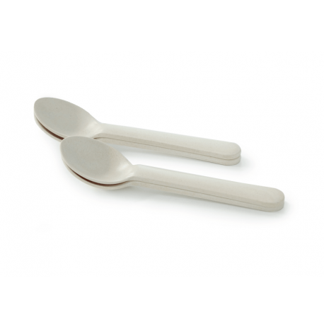 Set 4 Spoons White - Bambino - Biobu BIOBU EKB35380