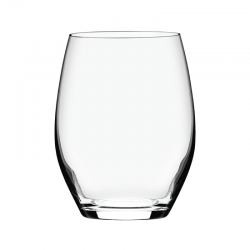 Set of 6 Tumbler Glasses 420ml Transparent - Vertical Party Clear - Italesse