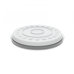 Base Led Redonda Pequena Branco - Italesse