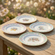 Set of 4 Dessert Plates - Spring Bloom - Easy Life EASY LIFE ELR0924SPBL