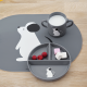 Grey Mouse Placemat - Kids - Asa Selection ASA SELECTION ASA78467420