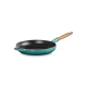 Frigideira Baixa Cabo Madeira 28cm Bleu Riviera - Signature - Le Creuset LE CREUSET LC20258280990422