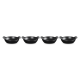 Set de 4 Mini Cocottes 13cm Negro Mate - Le Creuset LE CREUSET LC20502130000425