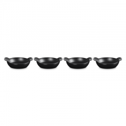 Conjunto de 4 Mini Cocottes 13cm Preto Mate - Le Creuset LE CREUSET LC20502130000425