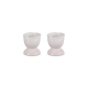 Set of 2 Shell Pink Egg Cups - Jardin - Le Creuset LE CREUSET LC89190007770003