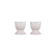 Set of 2 Shell Pink Egg Cups - Jardin - Le Creuset LE CREUSET LC89190007770003