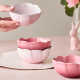 Conjunto de 4 Taças Pétala Rosa Quartz e Shell Pink - Jardin - Le Creuset LE CREUSET LC89411003219003