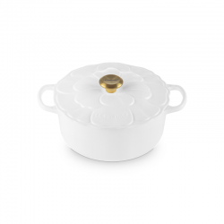 Cocotte Redonda Petalo 26 cm Blanco - Le Creuset LE CREUSET LC21961260101441
