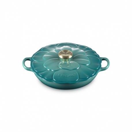 Petal Shallow Casserole 26cm Bleu Riviera - Le Creuset LE CREUSET LC21964260994450