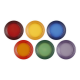 Set of 6 Dessert Plates 22 cm - Rainbow - Le Creuset LE CREUSET LC79285225218006