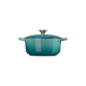 Cast Iron Round Casserole 20cm - Bleu Riviera - Le Creuset LE CREUSET LC21177200994450