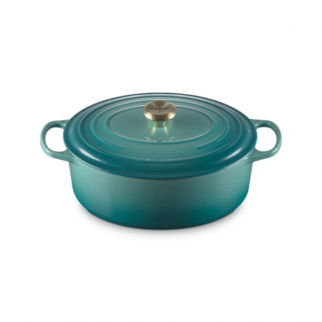 Cast Iron Oval Casserole 31cm - Bleu Riviera - Le Creuset LE CREUSET LC21178310994450