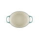 Cast Iron Oval Casserole 31cm - Bleu Riviera - Le Creuset LE CREUSET LC21178310994450