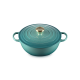 Caçarola Marmita Gourmet 26cm Bleu Riviera - Signature - Le Creuset LE CREUSET LC21114260990450