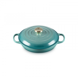 Caçarola Baixa Ferro Fundido 26cm - Bleu Riviera - Le Creuset LE CREUSET LC21180260994450